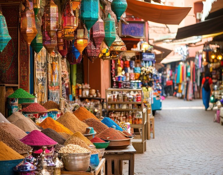 ¡Experiencia Marrakech! Duerme en un riad y relájate en un hammam