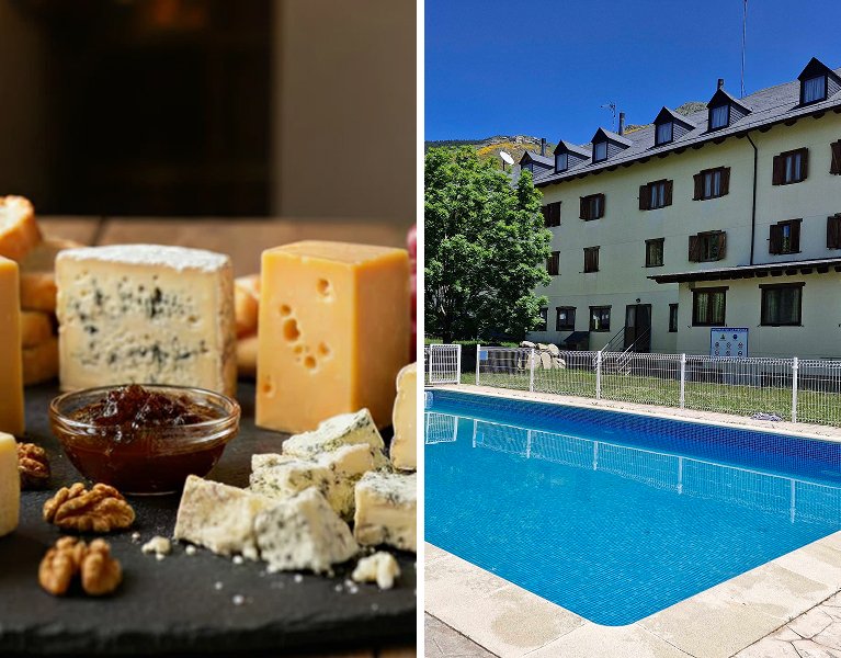 Verano en la Vall de Boí con visita a una degustación de quesos en hotel 3*