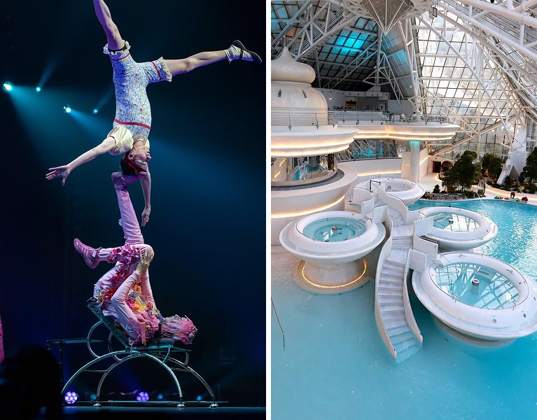 Escapada a Andorra con Caldea y entrada al nuevo espectáculo del Cirque du Soleil