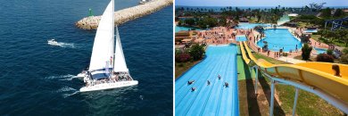 Cambrils en hotel 3* ¡Incluye Catamarán o entradas a Aquopolis para más diversión!