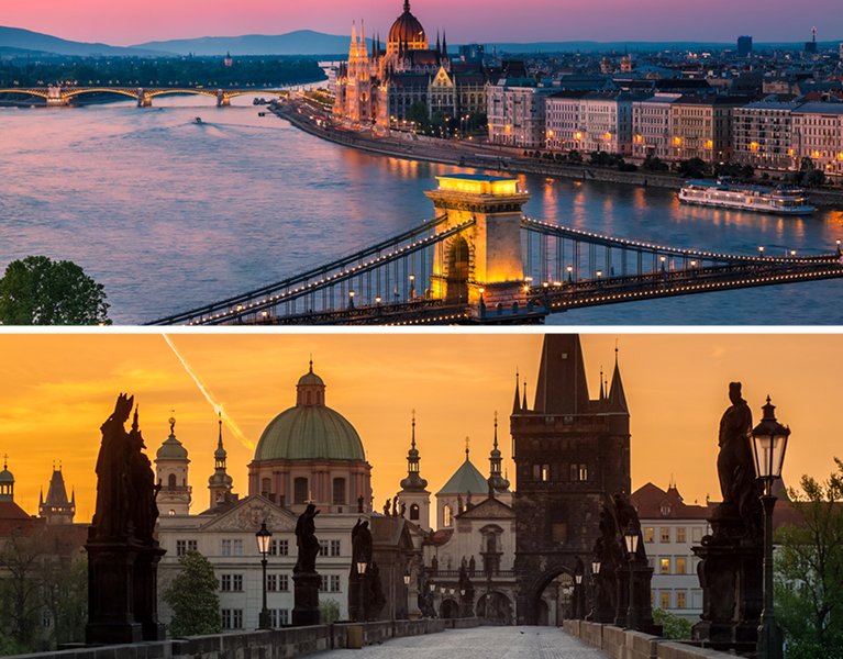 ¡Viaje europeo! Entre castillos y balnearios: descubre Praga y Budapest con vuelos incluidos