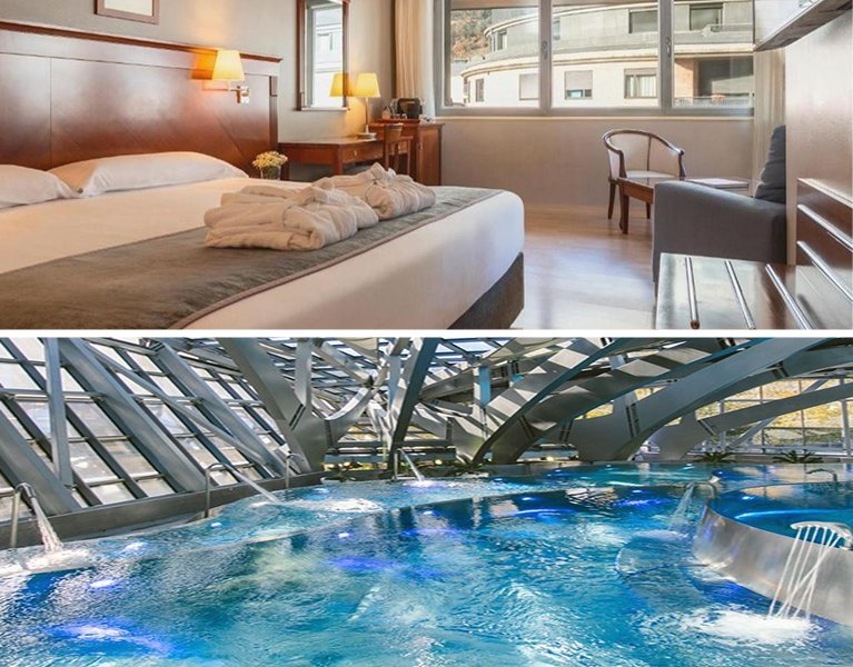 ¡Un break de calma en Andorra! Hotel 4* y entradas para Caldea 