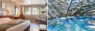 ¡Un break de calma en Andorra! Hotel 4* y entradas para Caldea 