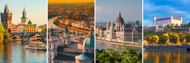 Las 4 grandes joyas de Europa: Praga, Viena, Bratislava y Budapest