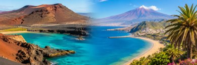 Lanzarote o Tenerife: tu escoges en Las Canarias ¡con vuelos incluidos!