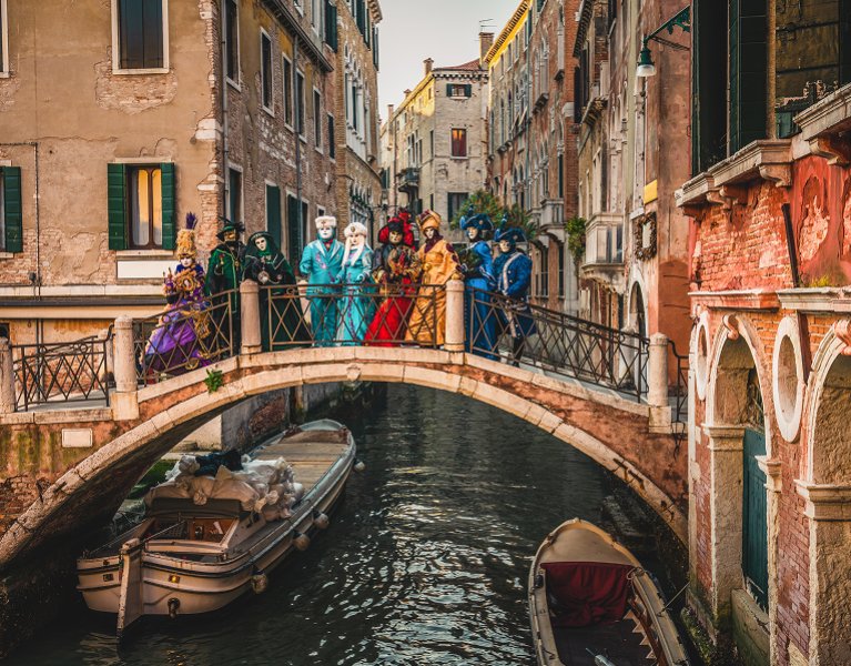 Máscaras, góndolas y Carnaval: Venecia con vuelos incluidos