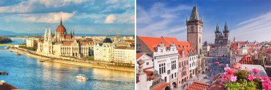 La ruta perfecta por Praga y Budapest con vuelos incluidos