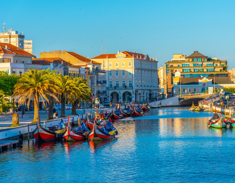 ¡Descubre los canales de Aveiro con desayuno incluido!