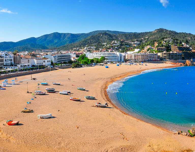 Descubre las playas de Tossa de Mar
