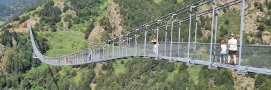 ¡Aventura en Andorra! Siente la adrenalina del Puente Tibetano y las vistas del Roc del Quer