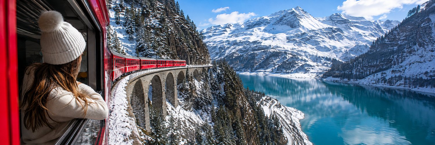 Bernina Express: un viaje mágico entre los Alpes suizos e italianos