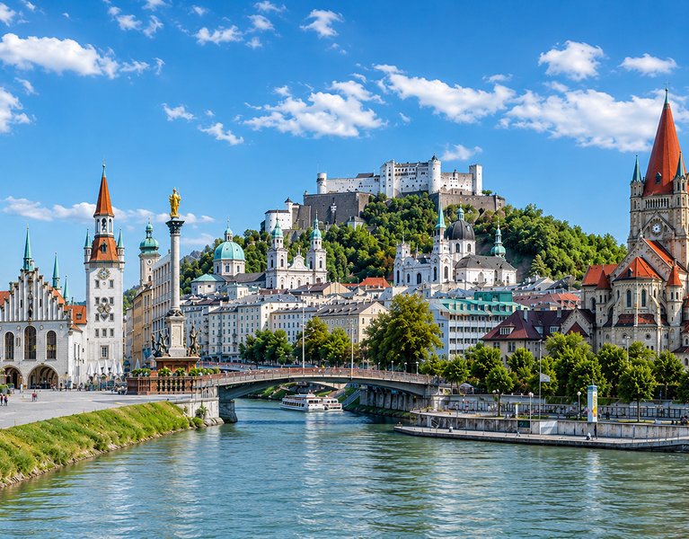 ¡Ruta de ensueño! Conoce Múnich, Salzburgo y Viena con vuelos y hotel incluidos