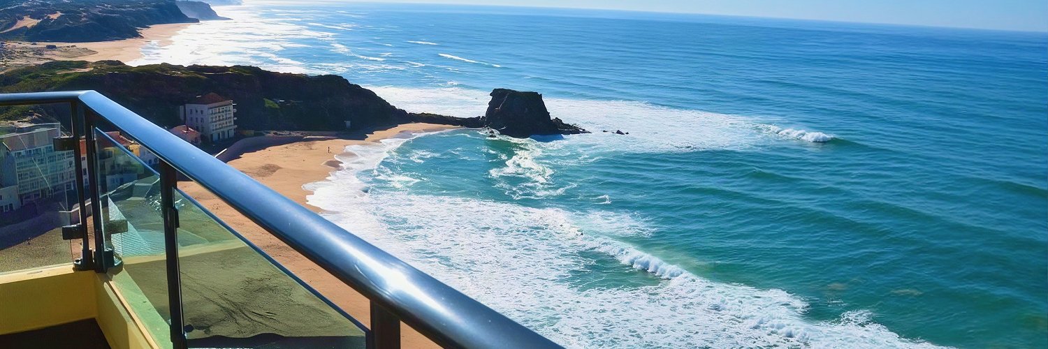 Pie de playa en Vimeiro, cerca de Lisboa 