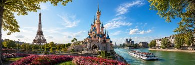 ¡Descubre París: vuelos, crucero por el Sena y visita a Disneyland® Paris!