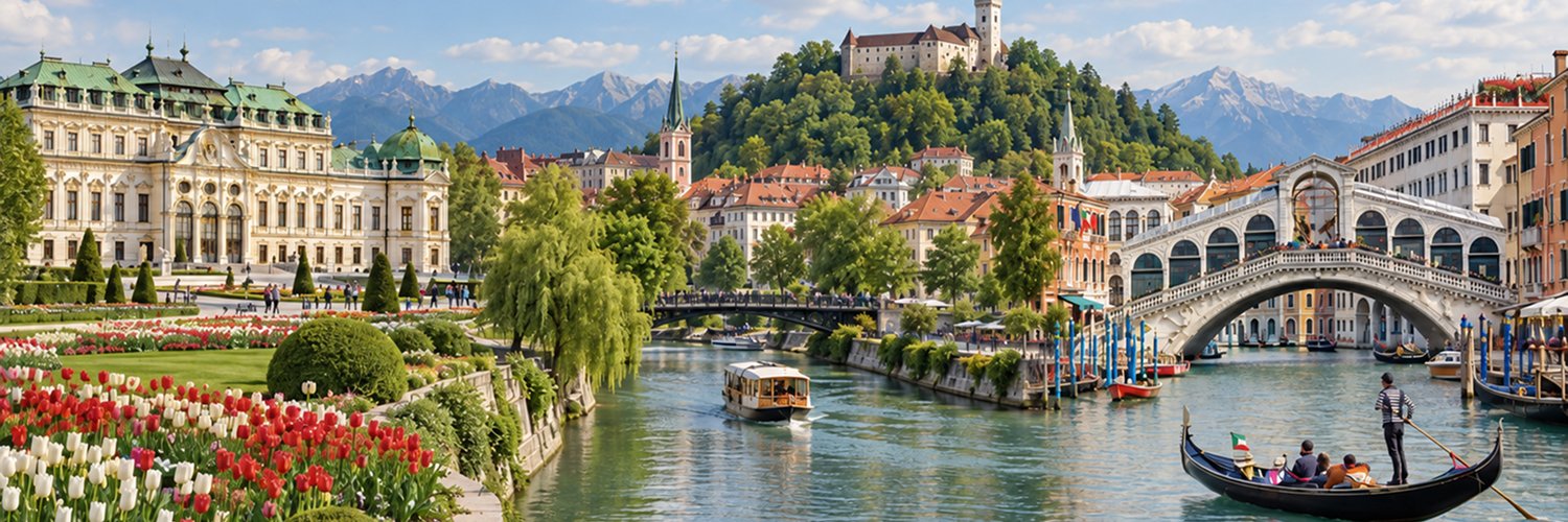 Viena, Liubliana y Venecia: una aventura por el corazón de Europa ¡Vuelos incluidos!