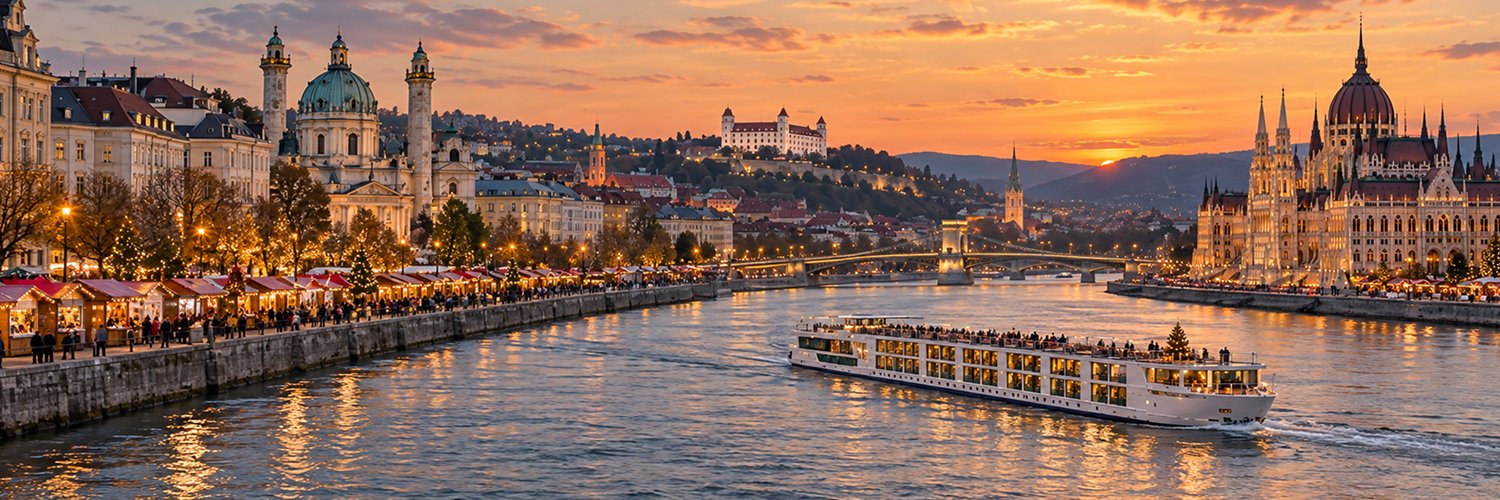 ¡Navega entre mercadillos navideños! Crucero por el Danubio con vuelos incluidos