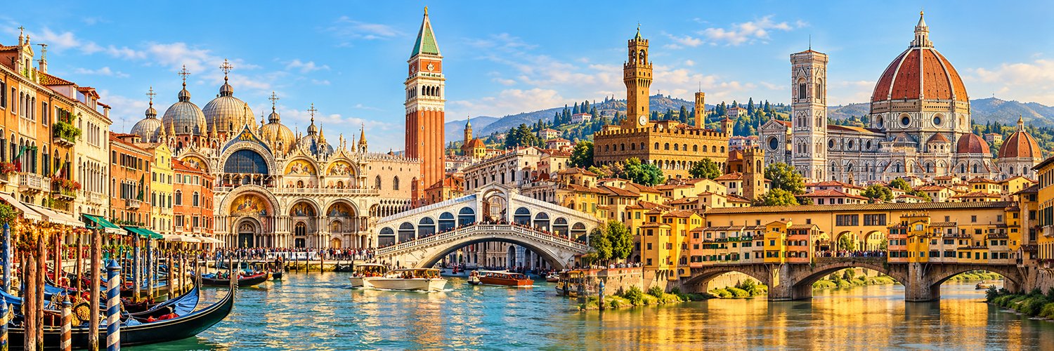 Una ruta con mucho encanto: Venecia y Florencia ¡Vuelos incluidos!