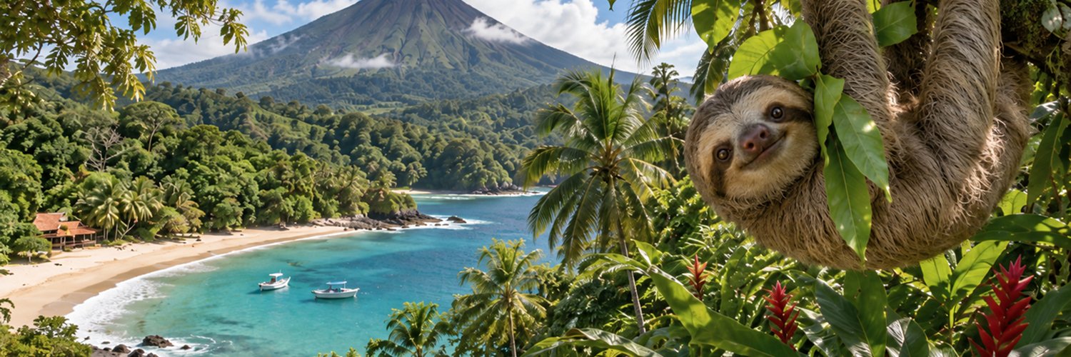 ¡Pura Vida! Costa Rica con circuito, coche, vuelos y alojamiento incluidos