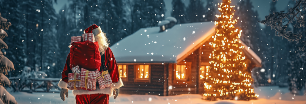 Iso Syöte: Visita de Santa Claus