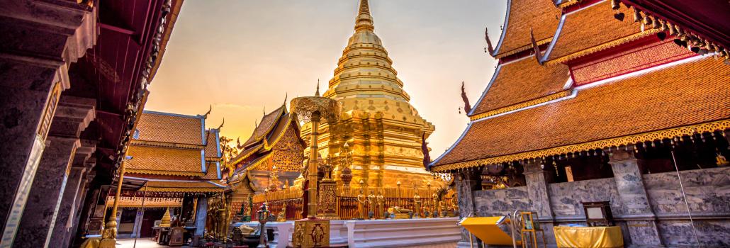 Chiang Mai - Wat Doi Suthep - Santuario de elefantes