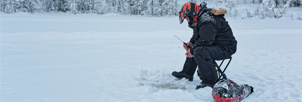 Ruka: pesca en hielo