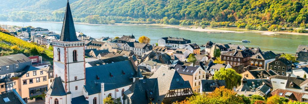 Rüdesheim - Frankfurt - ciudad de origen